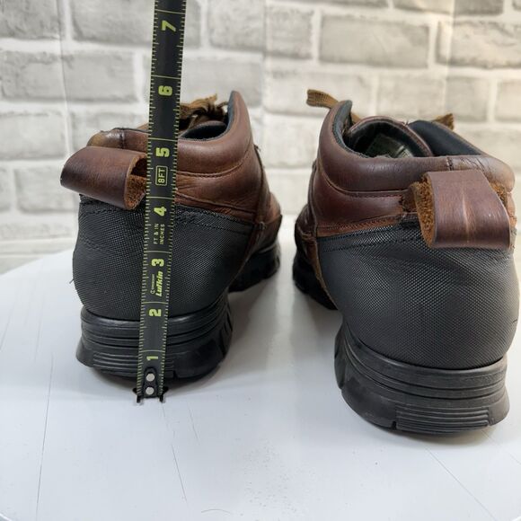 Polo Ralph Lauren Men's Size 10.5 Dover III Brown Leather Buckle Duck Boots - Picture 4 of 9